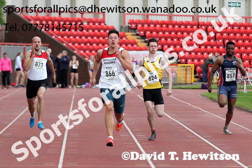 Senior men, North East Track and Field Champs., Gateshead. Photo: David T. Hewitson/Sports for All Pics